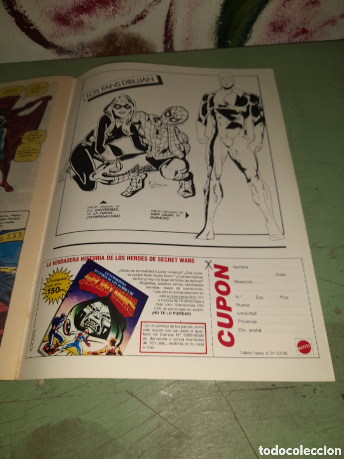 C&oacute;mics: Secret wars II , n&uacute;meros 22 y 41 a&ntilde;o 1986 - Foto 6
