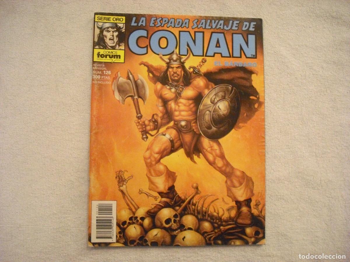 C&oacute;mics: LA ESPADA SALVAJE DE CONAN N. 126, SERIE ORO - Foto 1
