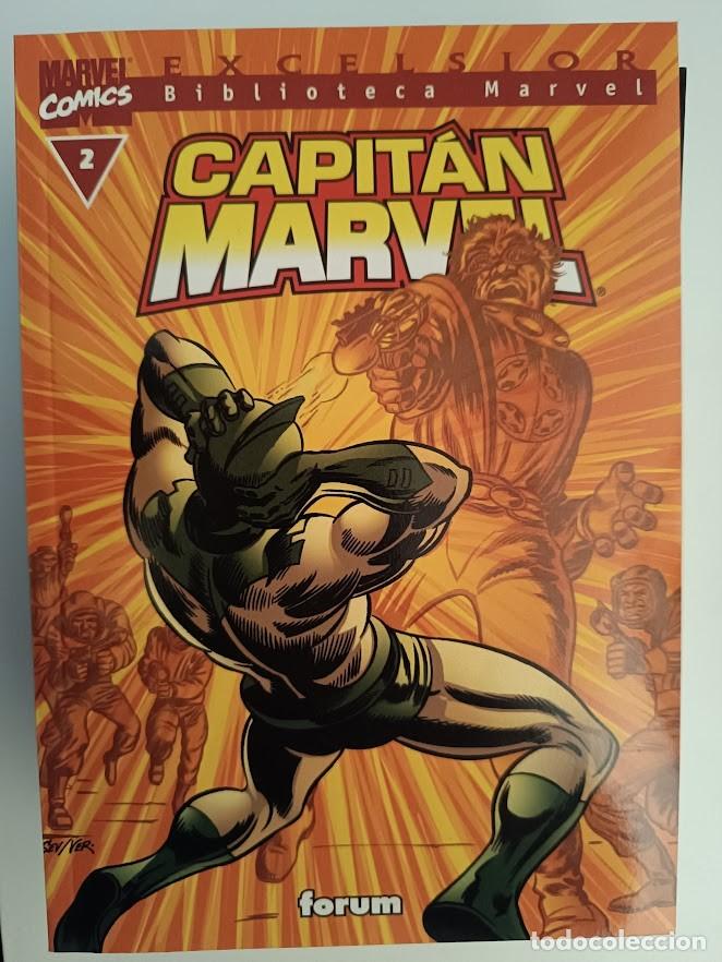 C&oacute;mics: COMIC CAPITAN MARVEL BIBLIOTECA MARVEL 10 TOMOS COMPLETA, - Foto 3