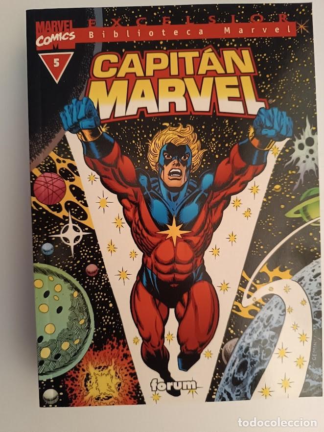 C&oacute;mics: COMIC CAPITAN MARVEL BIBLIOTECA MARVEL 10 TOMOS COMPLETA, - Foto 6