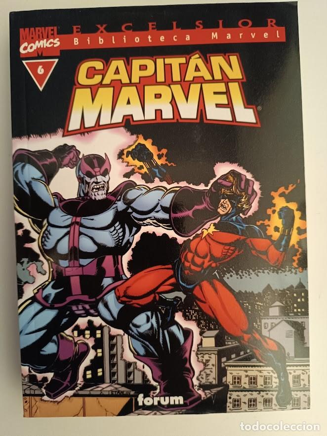 C&oacute;mics: COMIC CAPITAN MARVEL BIBLIOTECA MARVEL 10 TOMOS COMPLETA, - Foto 7