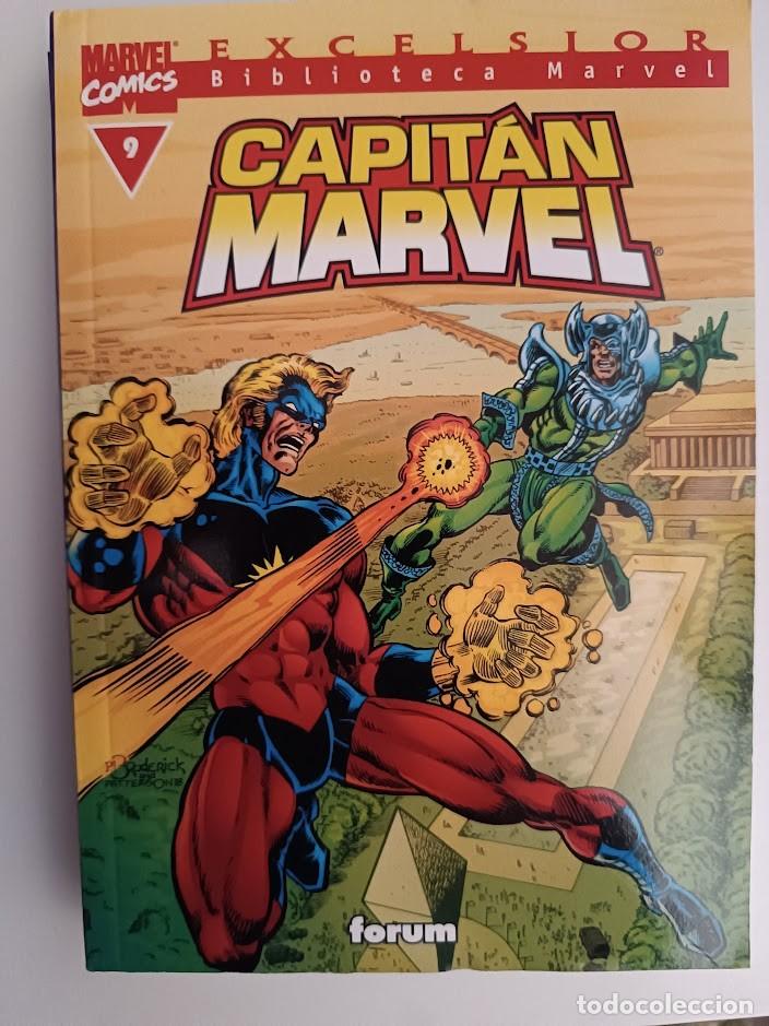 C&oacute;mics: COMIC CAPITAN MARVEL BIBLIOTECA MARVEL 10 TOMOS COMPLETA, - Foto 10