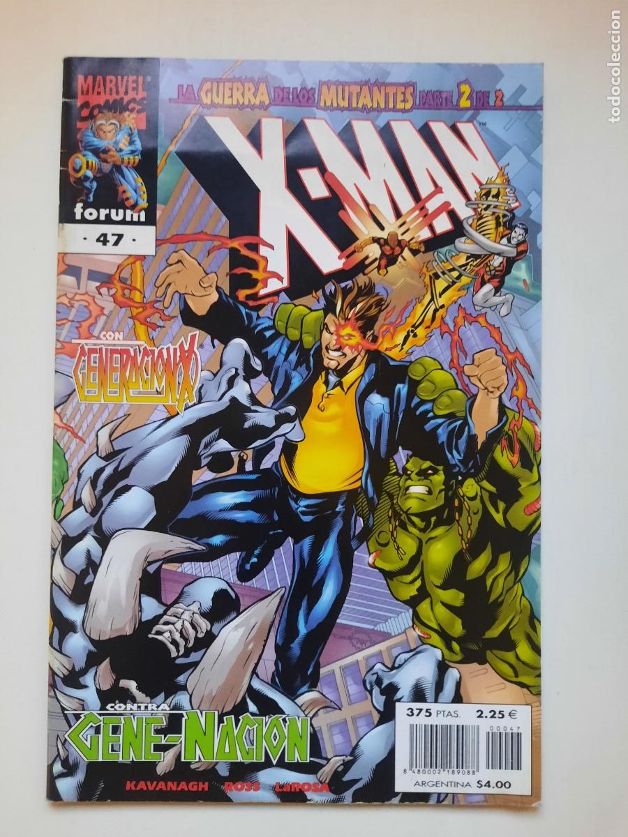 C&oacute;mics: X-MAN N&ordm; 47 - ED. FORUM - Foto 1