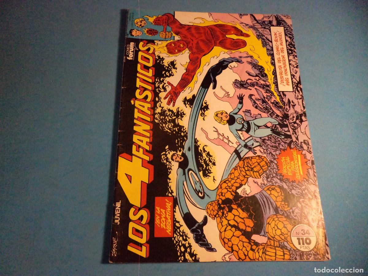C&oacute;mics: Los 4 fantasticos. N&ordm; 34. Forum. - Foto 1