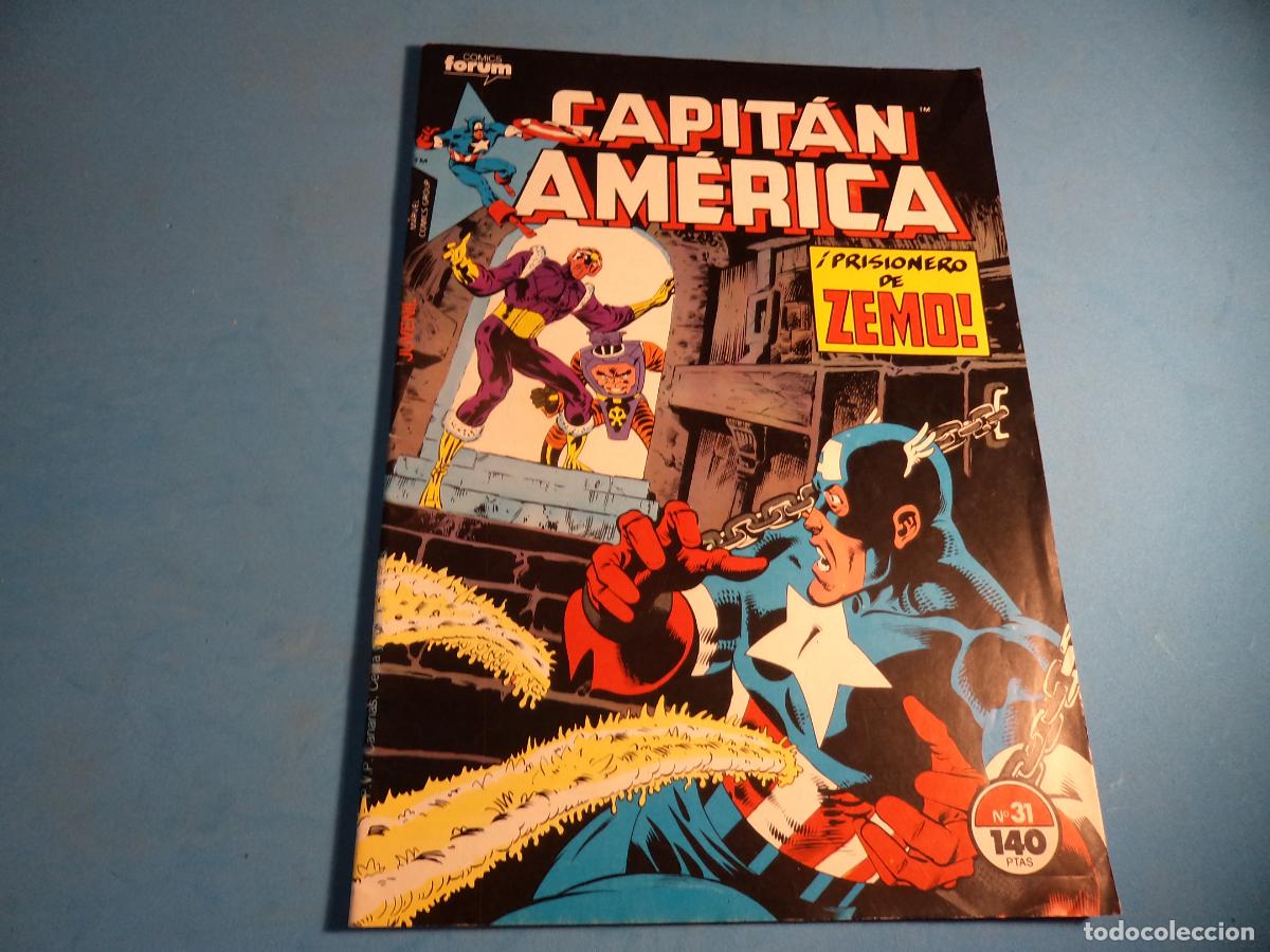 C&oacute;mics: Capitan America. N&ordm; 31. Forum. - Foto 1