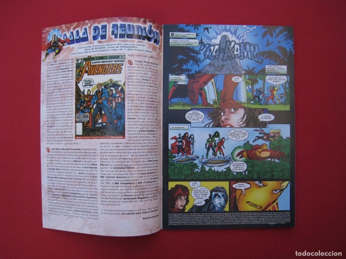 C&oacute;mics: LOS VENGADORES - VOL.3 - N&ordm; 29 - FORUM. - Foto 6