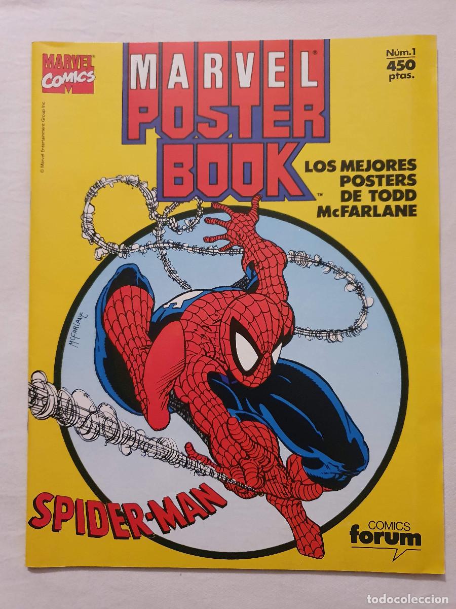 C&oacute;mics: MARVEL POSTER BOOK # 1 - SPIDERMAN (FORUM) - 1991 - Foto 1