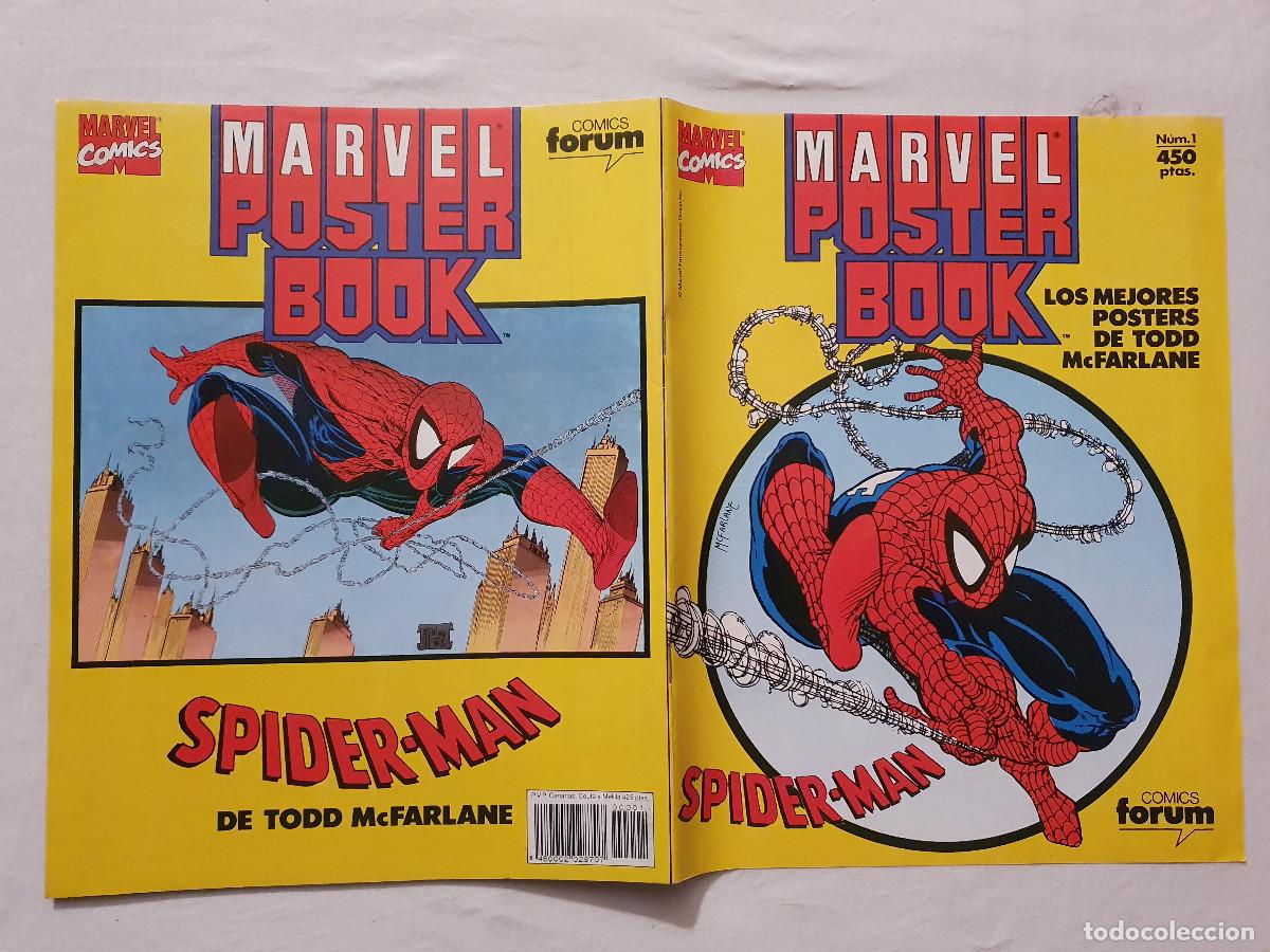 C&oacute;mics: MARVEL POSTER BOOK # 1 - SPIDERMAN (FORUM) - 1991 - Foto 2