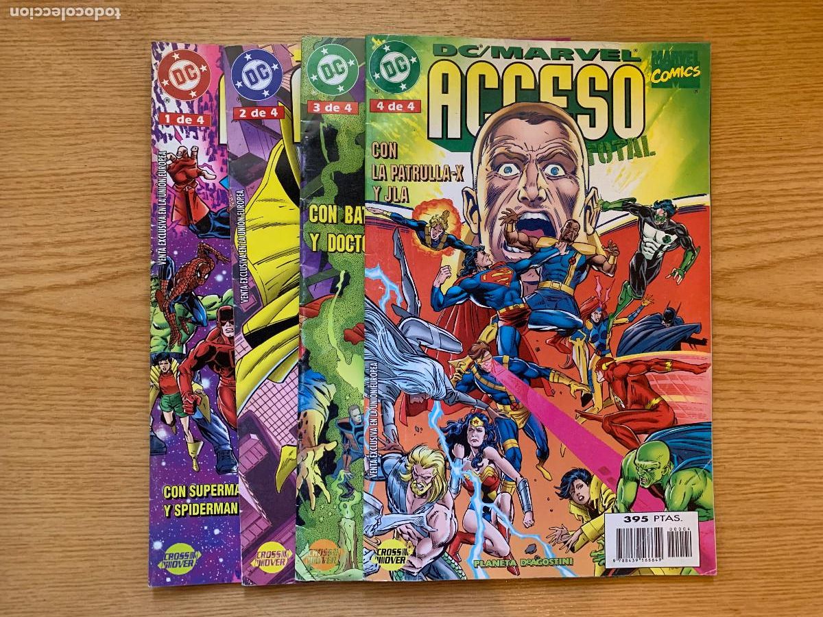 C&oacute;mics: Acceso Total n&ordm;s 1 2 3 y 4 - Miniserie Completa - Foto 1