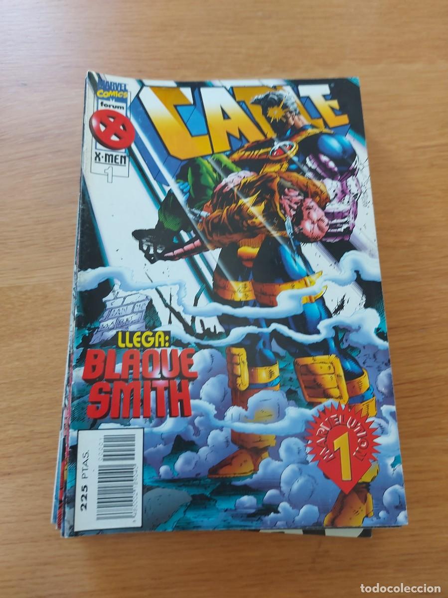 C&oacute;mics: LOTE CON 21 EJEMPLARES DE CABLE VOL. 2 (DE 49). GRAPA. FORUM. MARVEL. 1996 &ndash; 99. - Foto 2