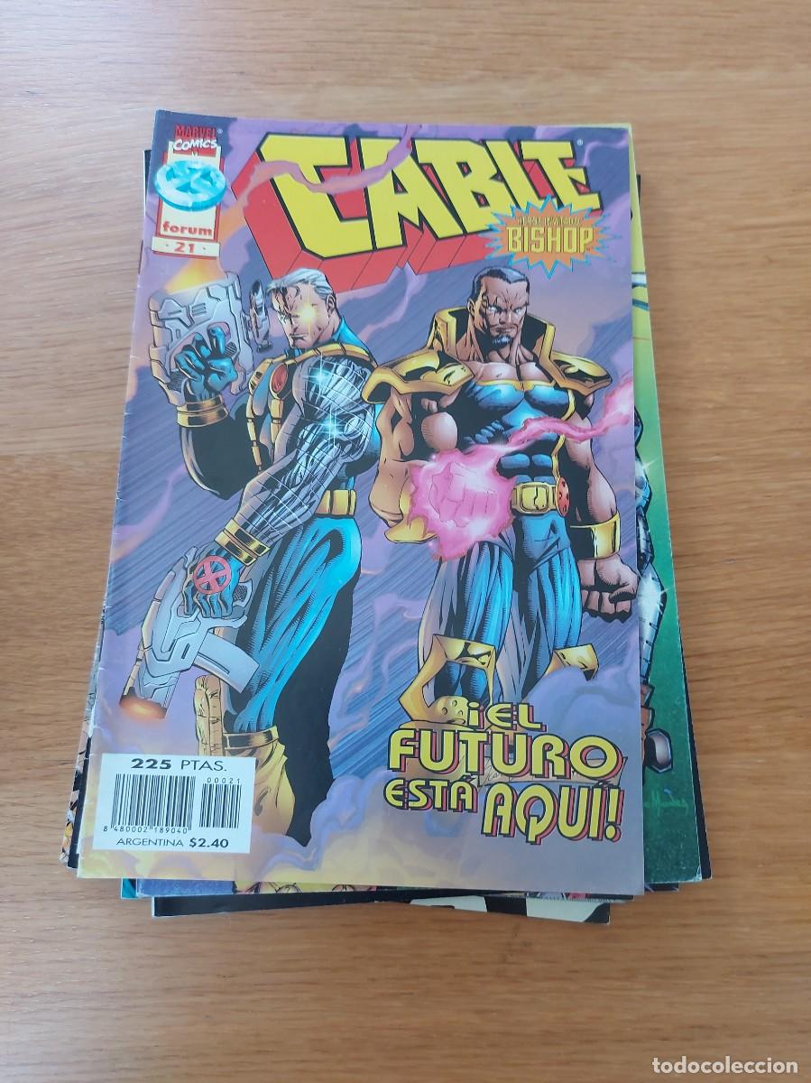 C&oacute;mics: LOTE CON 21 EJEMPLARES DE CABLE VOL. 2 (DE 49). GRAPA. FORUM. MARVEL. 1996 &ndash; 99. - Foto 16