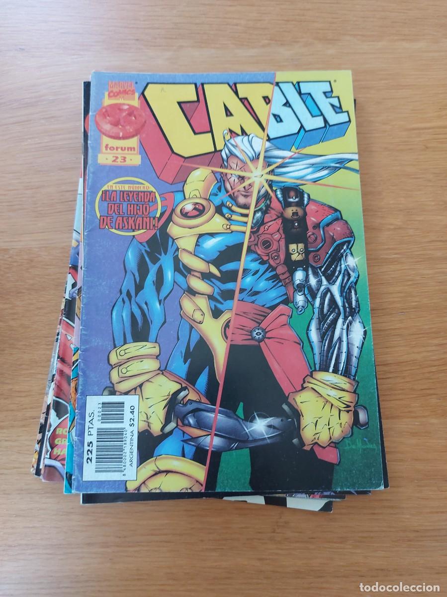 C&oacute;mics: LOTE CON 21 EJEMPLARES DE CABLE VOL. 2 (DE 49). GRAPA. FORUM. MARVEL. 1996 &ndash; 99. - Foto 17
