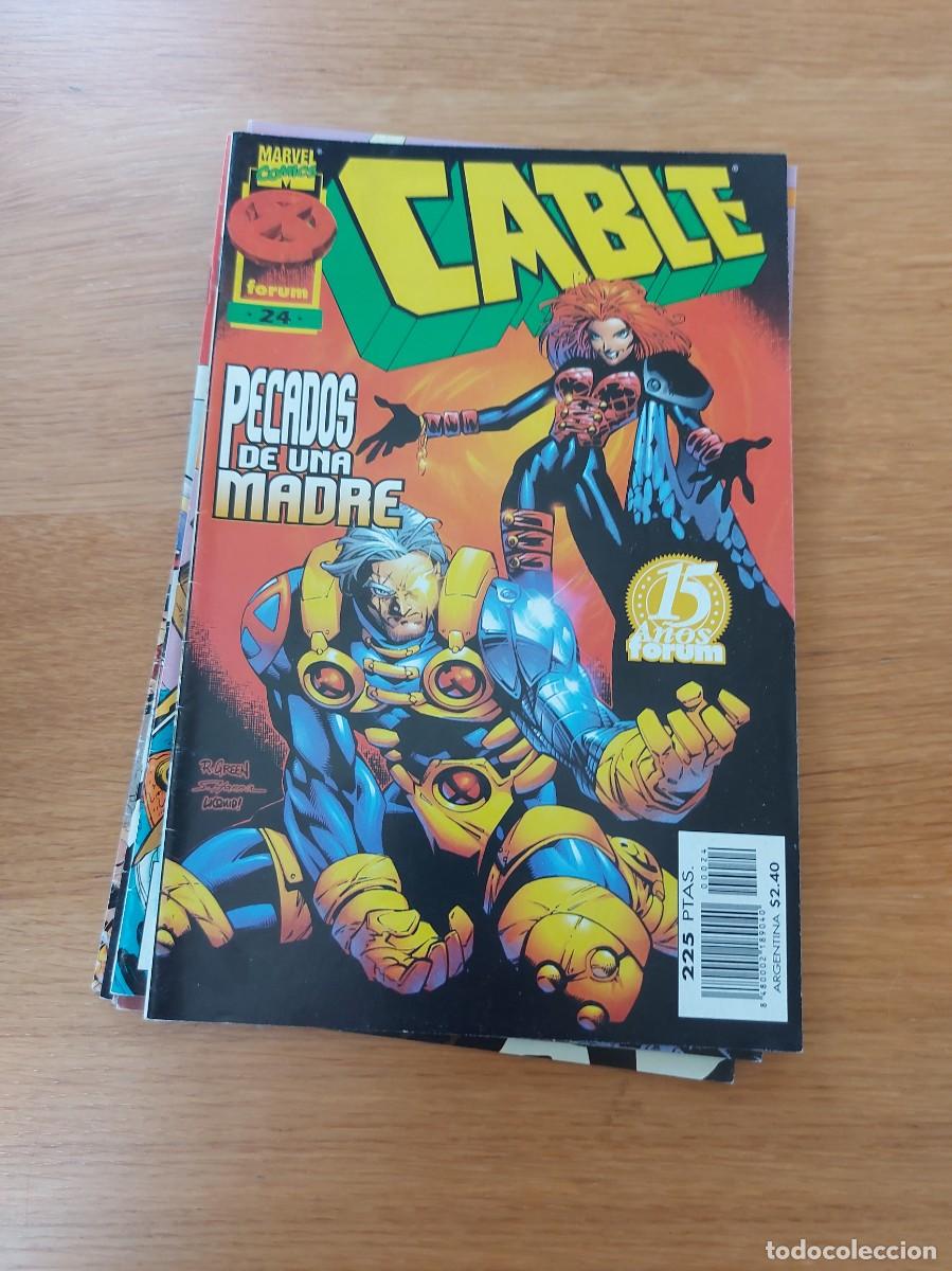 C&oacute;mics: LOTE CON 21 EJEMPLARES DE CABLE VOL. 2 (DE 49). GRAPA. FORUM. MARVEL. 1996 &ndash; 99. - Foto 18