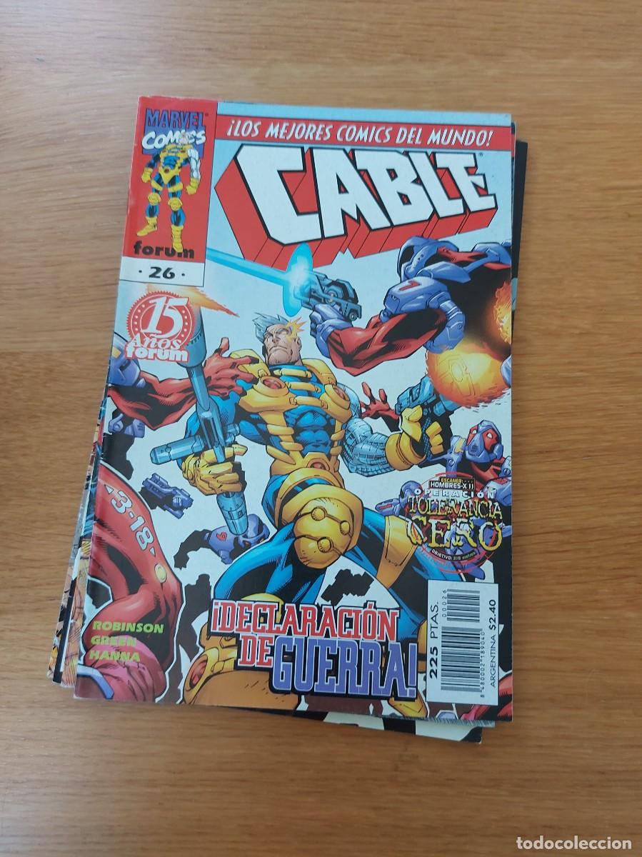 C&oacute;mics: LOTE CON 21 EJEMPLARES DE CABLE VOL. 2 (DE 49). GRAPA. FORUM. MARVEL. 1996 &ndash; 99. - Foto 20