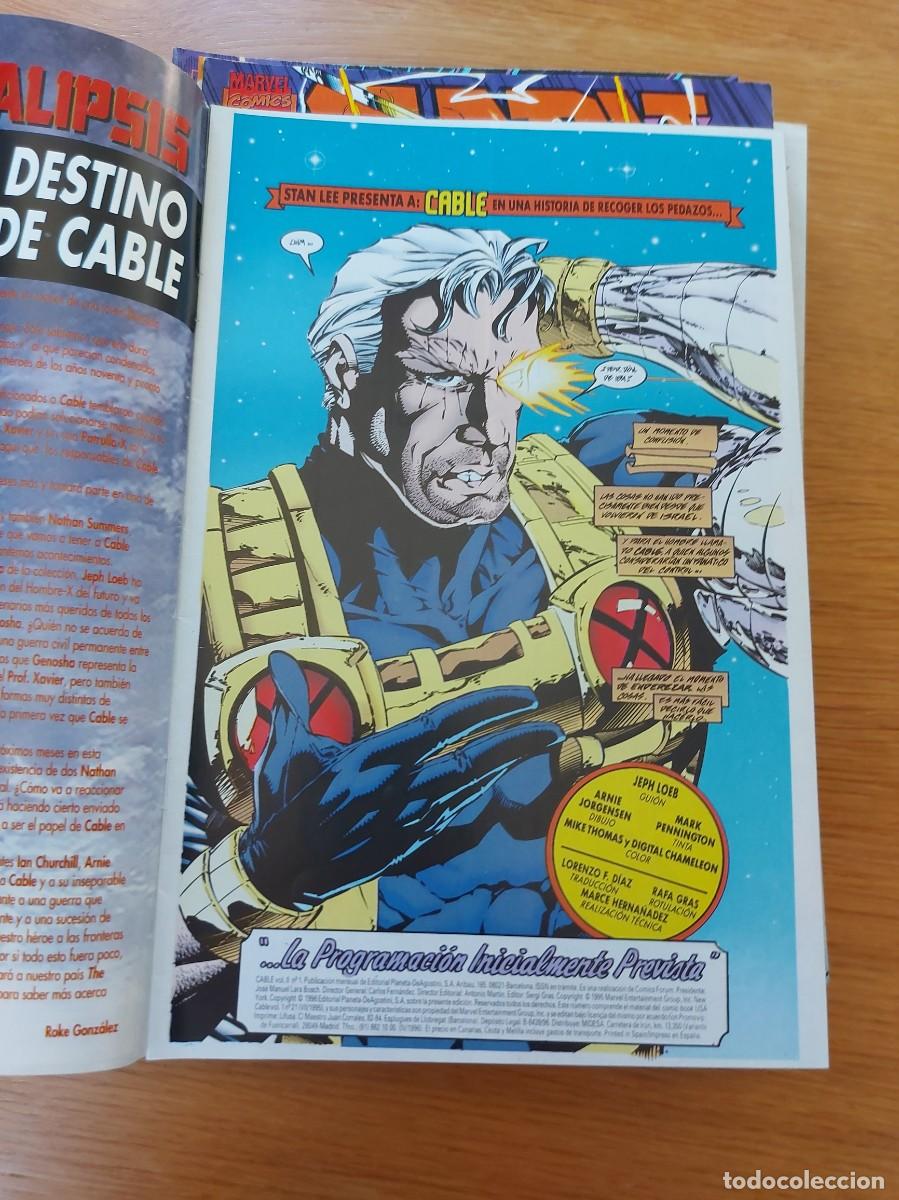 C&oacute;mics: LOTE CON 21 EJEMPLARES DE CABLE VOL. 2 (DE 49). GRAPA. FORUM. MARVEL. 1996 &ndash; 99. - Foto 24