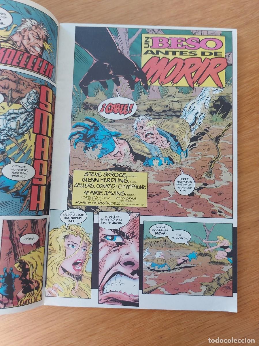C&oacute;mics: CABLE VOL. 1 N.&ordm; 14 (DE 21). MIEDO Y AVERSI&Oacute;N. GRAPA. FORUM. MARVEL. 1994. - Foto 4