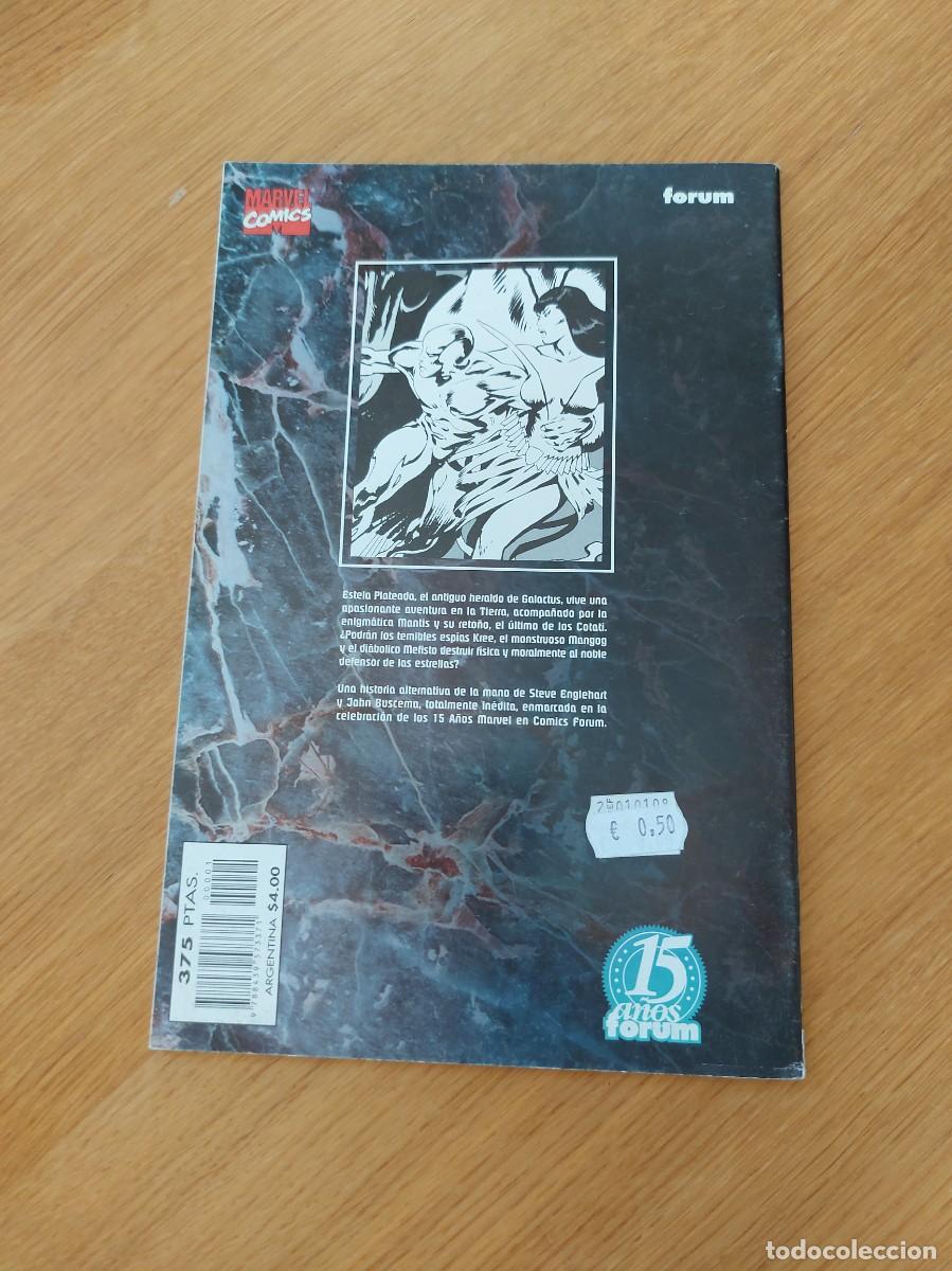 C&oacute;mics: H&Eacute;ROES MARVEL: ESTELA PLATEADA N.&ordm; 1. GRAPA. FORUM. MARVEL. 1998. - Foto 2