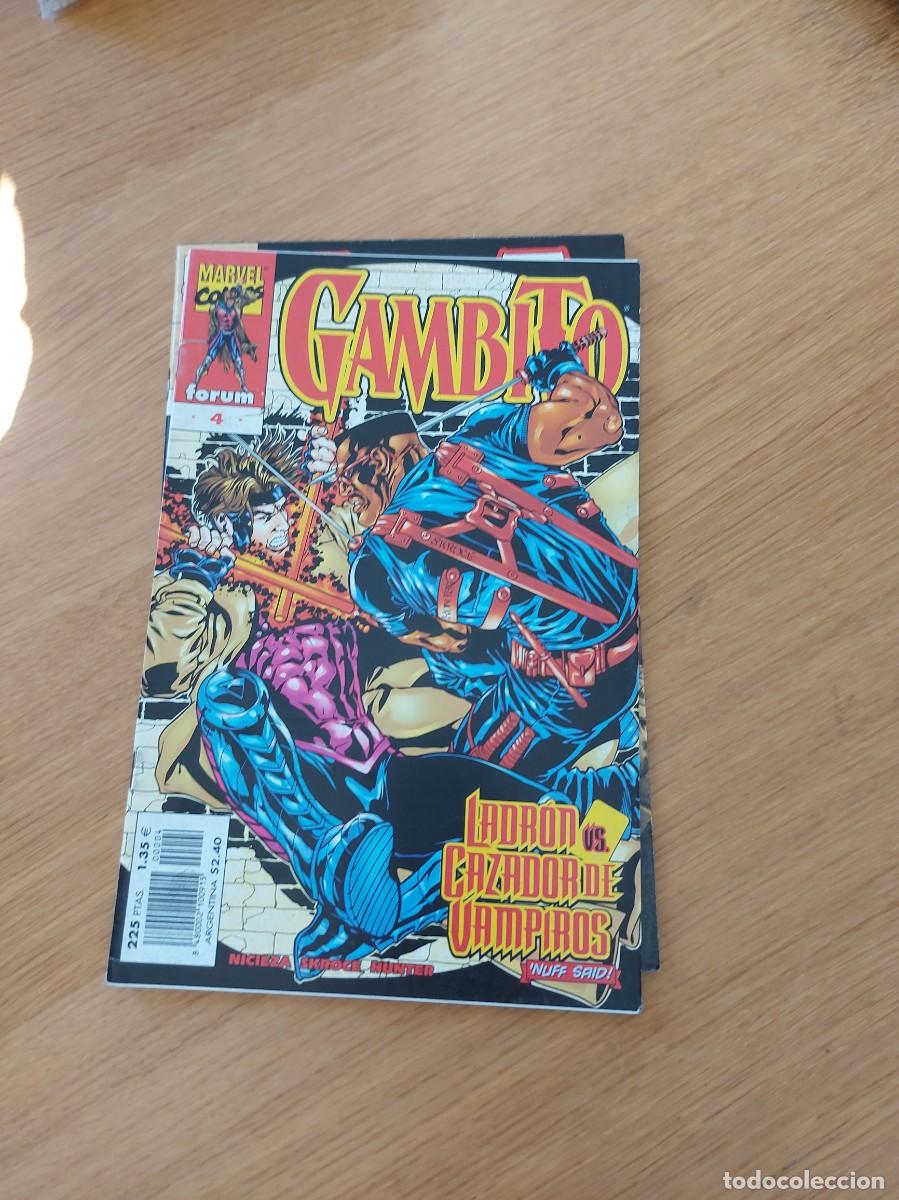 C&oacute;mics: LOTE GAMBITO VOL. 2 N&Uacute;MEROS 4 Y 14 (DE 16). GRAPA. FORUM. MARVEL. 2000 &ndash; 01. - Foto 2