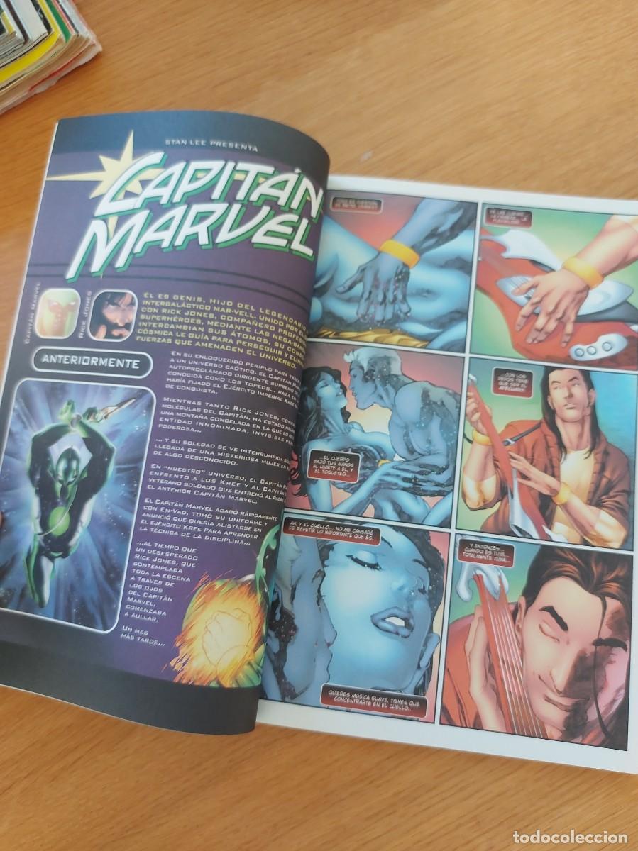 C&oacute;mics: CAPIT&Aacute;N MARVEL VOL. 2 N.&ordm; 4 (DE 8). MONSTRUOS Y DIOSES. R&Uacute;STICA. FORUM. MARVEL. 2004. - Foto 5