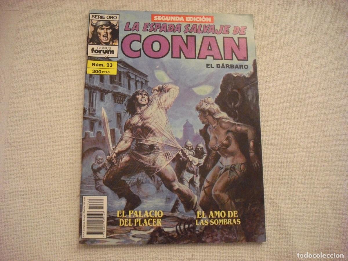 C&oacute;mics: LA ESPADA SALVAJE DE CONAN N. 23, SERIE ORO - Foto 1