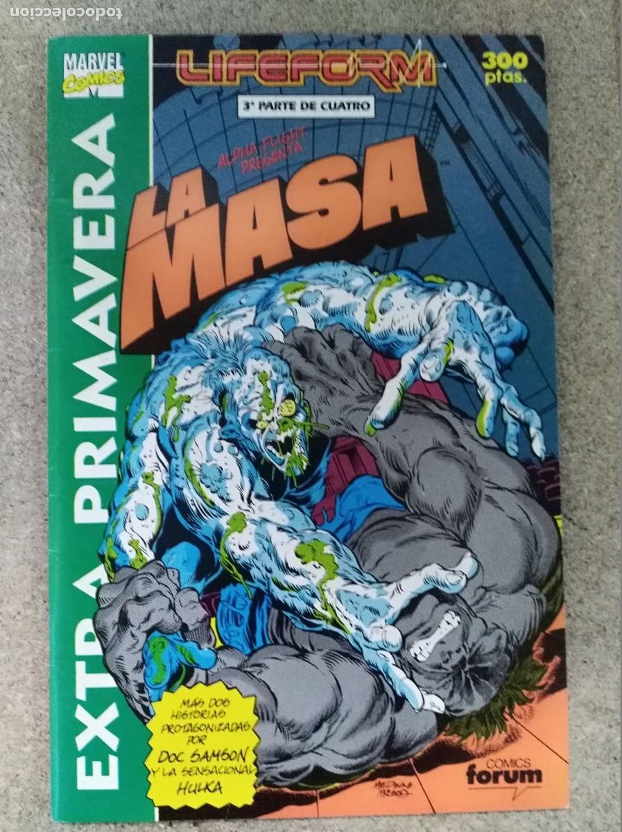 C&oacute;mics: La Masa Extra de Primavera 1991.Lifeform parte 3.Marvel.Forum - Foto 1