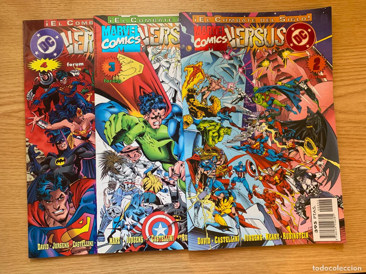 C&oacute;mics: Marvel Vs DC n&ordm;s 2, 3 y 4 - Versus - N&uacute;mero 1 en ingl&eacute;s - Foto 1