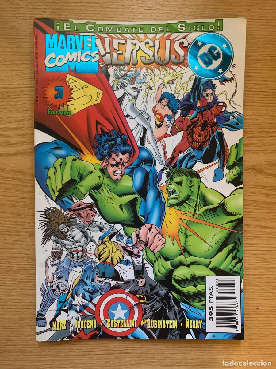 C&oacute;mics: Marvel Vs DC n&ordm;s 2, 3 y 4 - Versus - N&uacute;mero 1 en ingl&eacute;s - Foto 4