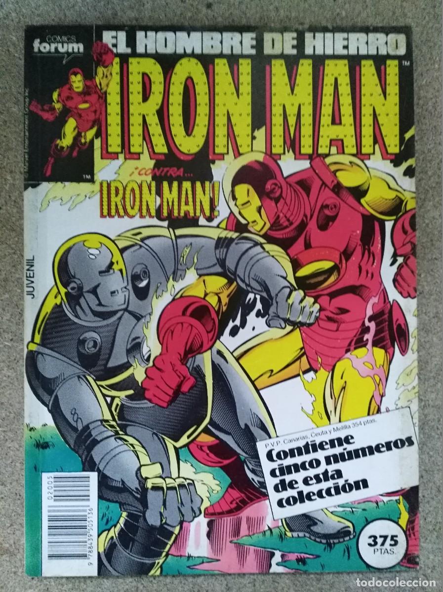 C&oacute;mics: Iron Man.Retapado.numeros 36 a 40.Marvel.Forum - Foto 1