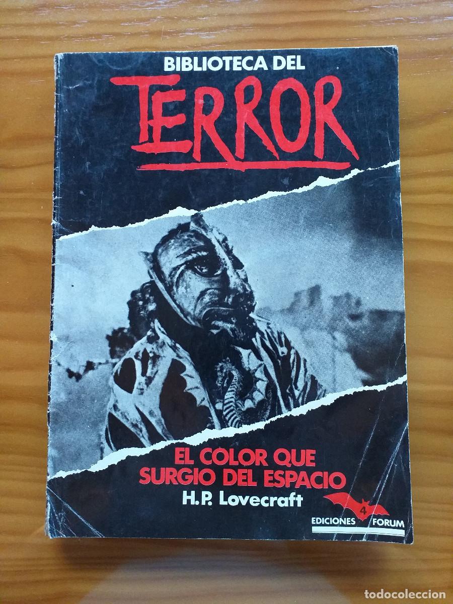 C&oacute;mics: BIBLIOTECA DEL TERROR - N&ordm; 4 - EL COLOR QUE SURGIO DEL ESPACIO - FORUM - Foto 1