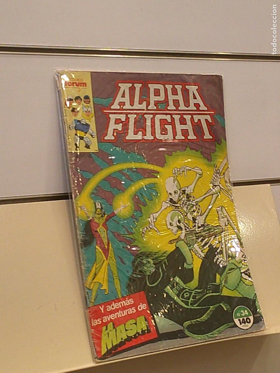 C&oacute;mics: ALPHA FLIGHT VOL. 1 N&ordm; 34 MARVEL - FORUM - Foto 1