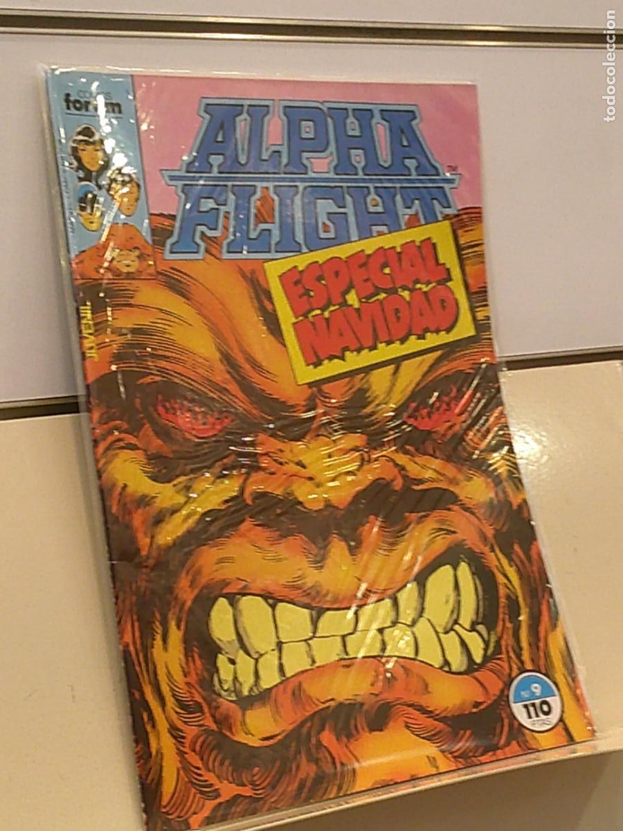 C&oacute;mics: ALPHA FLIGHT VOL. 1 N&ordm; 9 ESPECIAL NAVIDAD MARVEL - FORUM - Foto 1