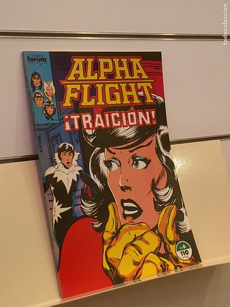 C&oacute;mics: ALPHA FLIGHT VOL. 1 N&ordm; 6 &iexcl;TRAICION! MARVEL - FORUM - Foto 1