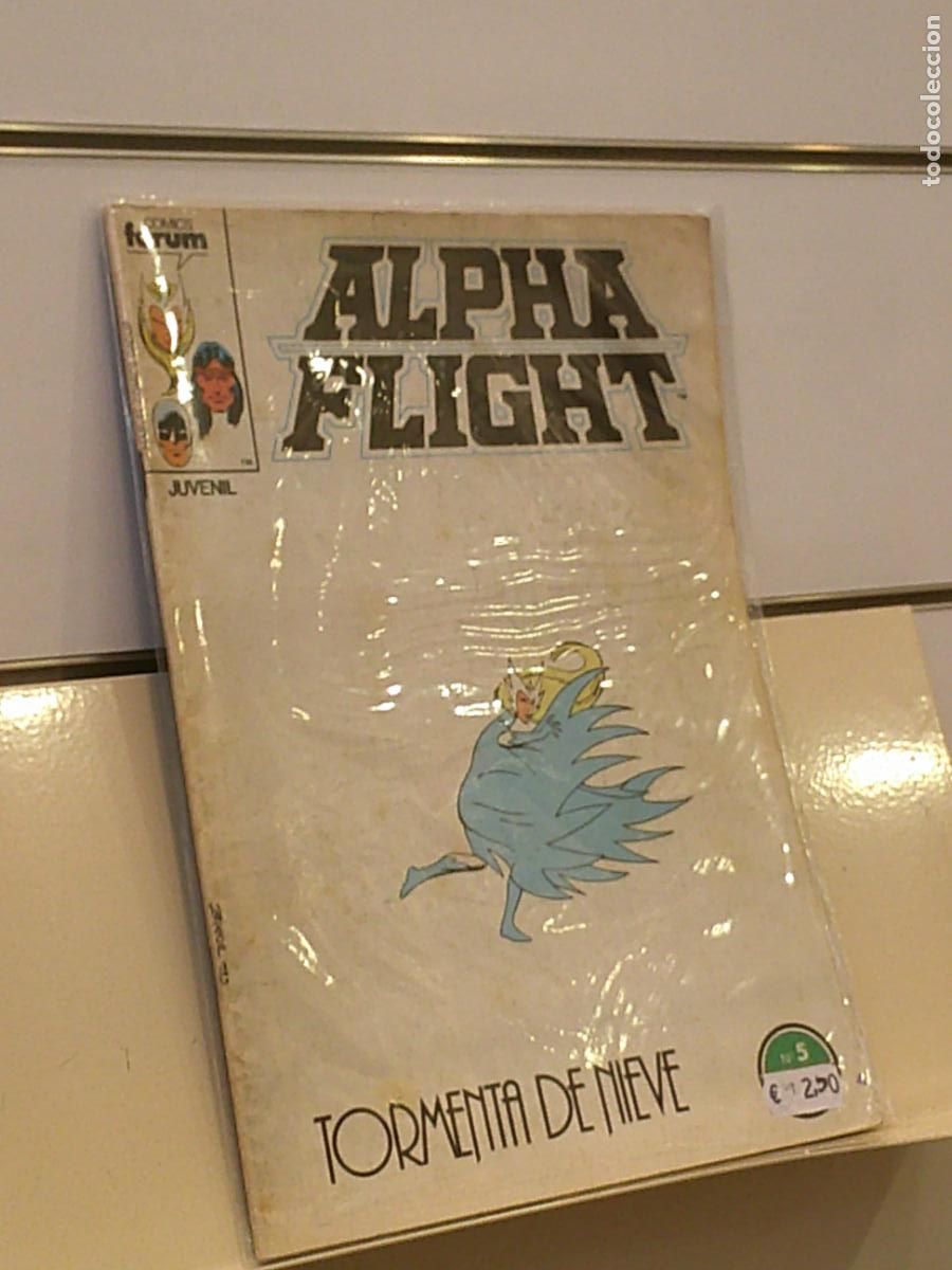 C&oacute;mics: ALPHA FLIGHT VOL. 1 N&ordm; 5 TORMENTA DE NIEVE MARVEL - FORUM - Foto 1