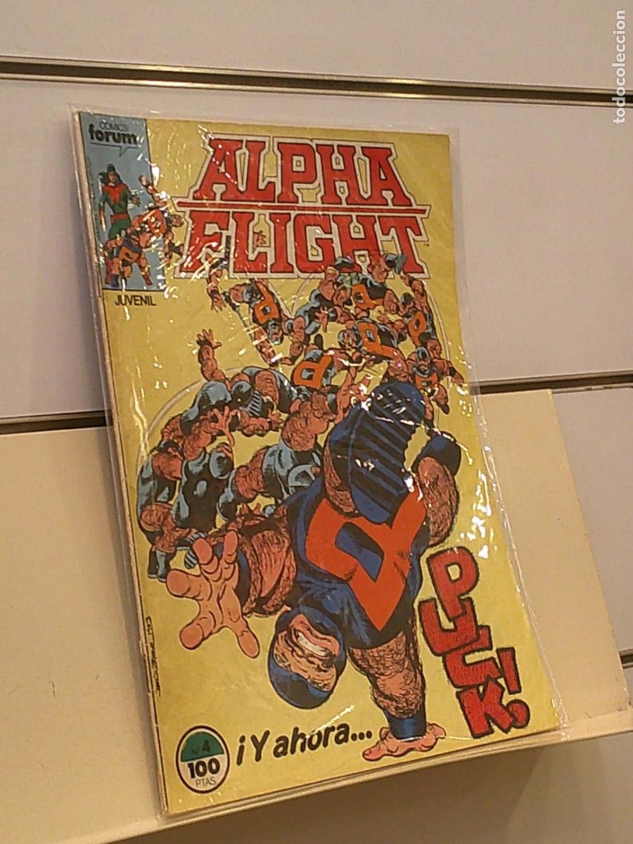 C&oacute;mics: ALPHA FLIGHT VOL. 1 N&ordm; 4 MARVEL - FORUM - Foto 1