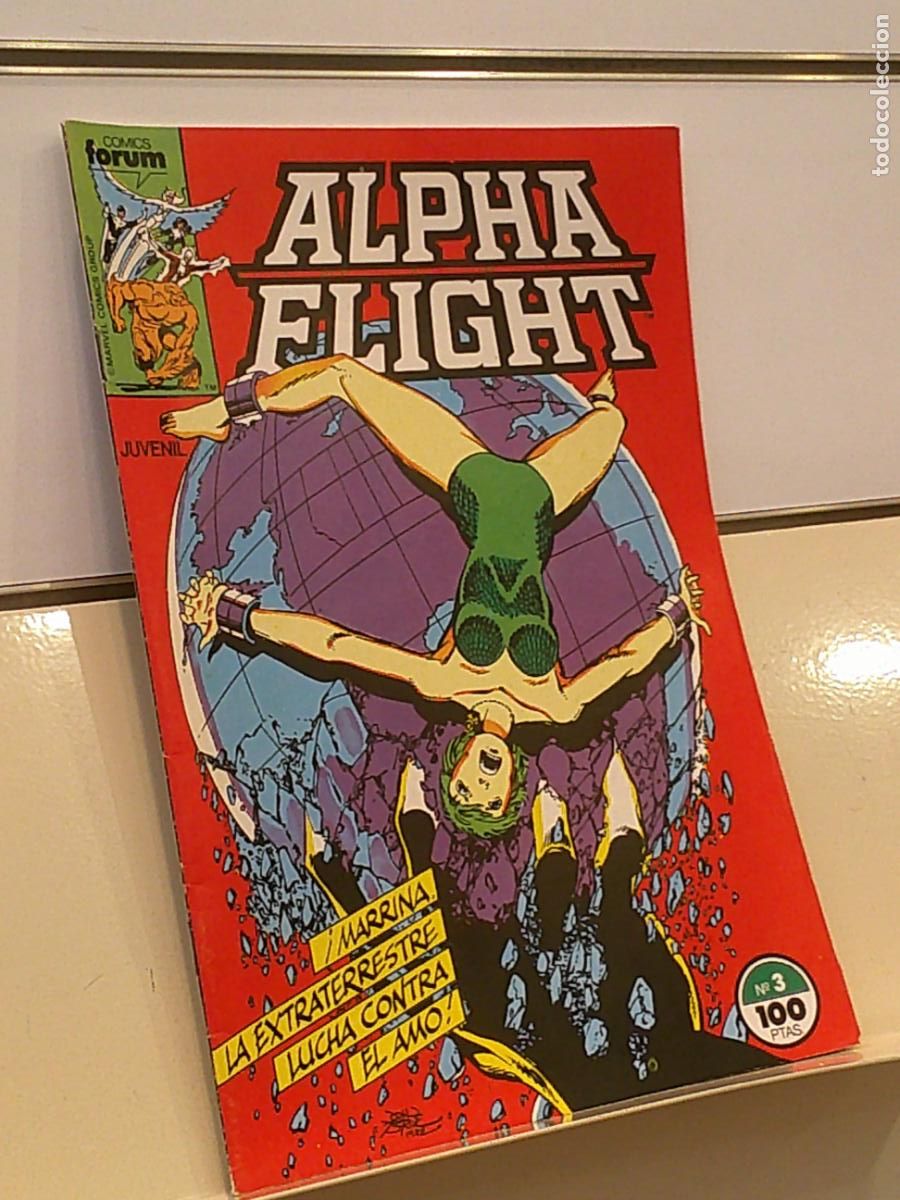 C&oacute;mics: ALPHA FLIGHT VOL. 1 N&ordm; 3 MARVEL - FORUM - Foto 1