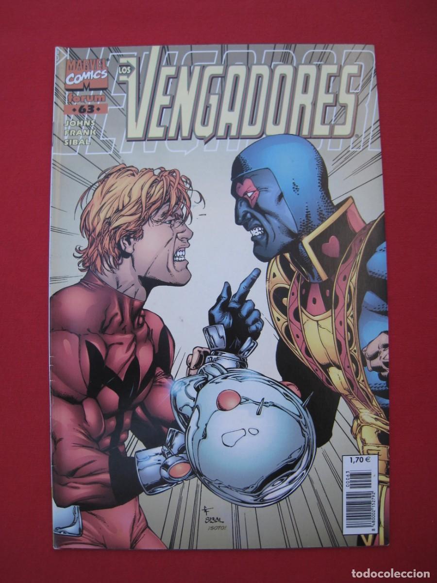 C&oacute;mics: LOS VENGADORES - VOL. 3 - N&ordm; 63 - FORUM. - Foto 1