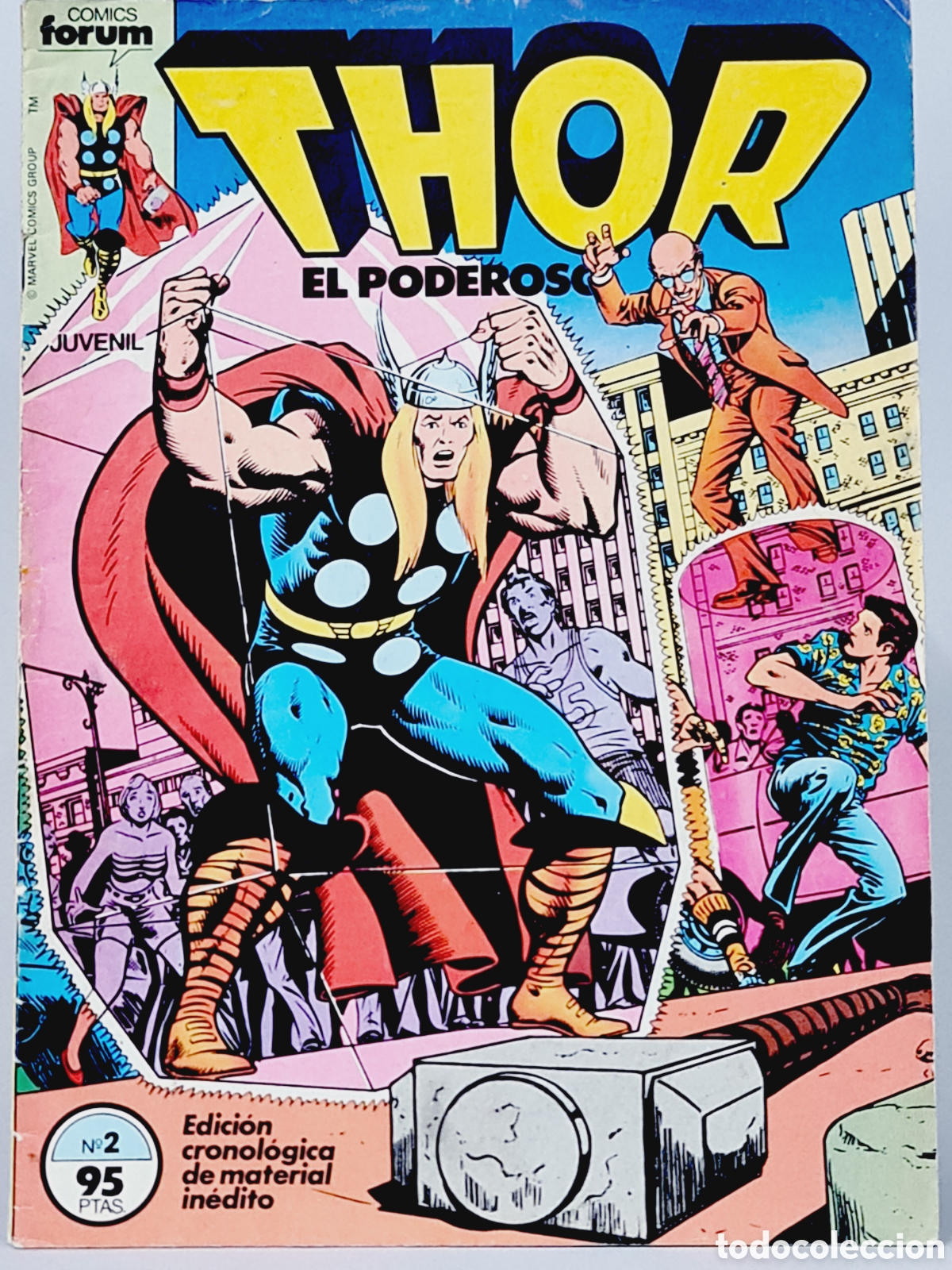 C&oacute;mics: C&Oacute;MIC THOR 2 FORUM MARVEL VOL1 VOLUMEN VOL.1 BUEN ESTADO - Foto 1