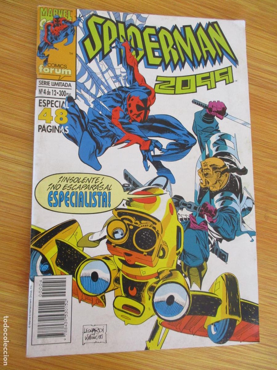 C&oacute;mics: MARVEL- SPIDERMAN 2099-N&ordm;. 4 DE 12- FORUM - Foto 1
