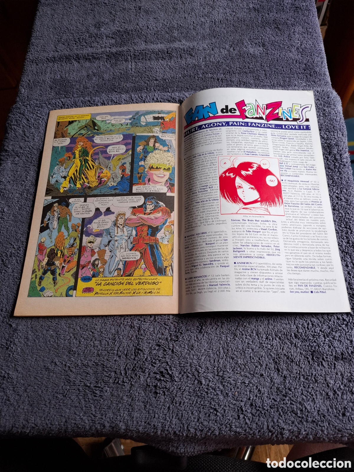 C&oacute;mics: L22. X-Force - Con Dolor #15, Comics Forum 1992, Planeta-Agostini. - Foto 4