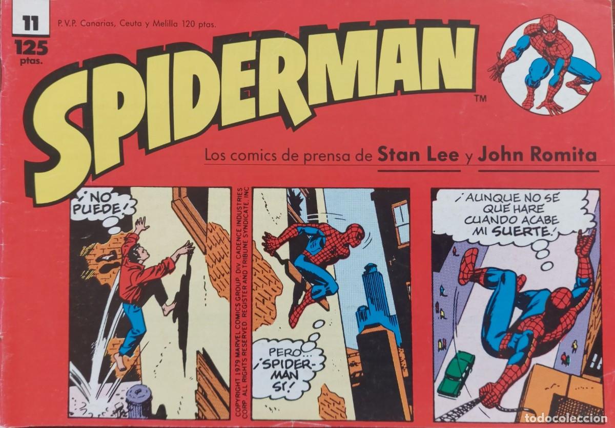 C&oacute;mics: Spiderman Tiras de Prensa N&ordm; 11 - C&oacute;mics Forum 1989 - Foto 1