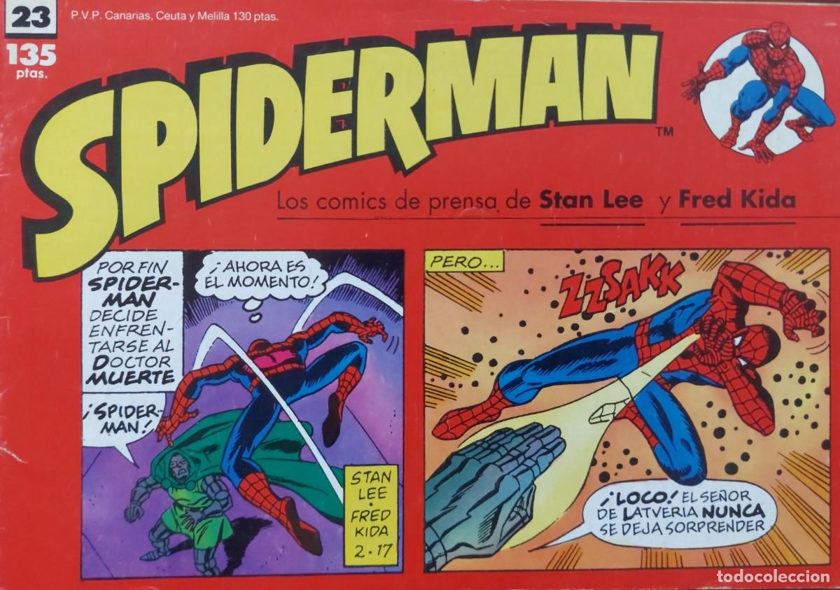 C&oacute;mics: Spiderman Tiras de Prensa N&ordm; 23 - C&oacute;mics Forum 1990 - Foto 1