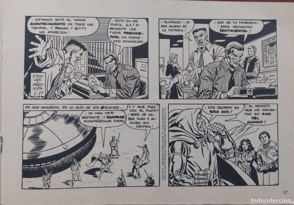 C&oacute;mics: Spiderman Tiras de Prensa N&ordm; 23 - C&oacute;mics Forum 1990 - Foto 7