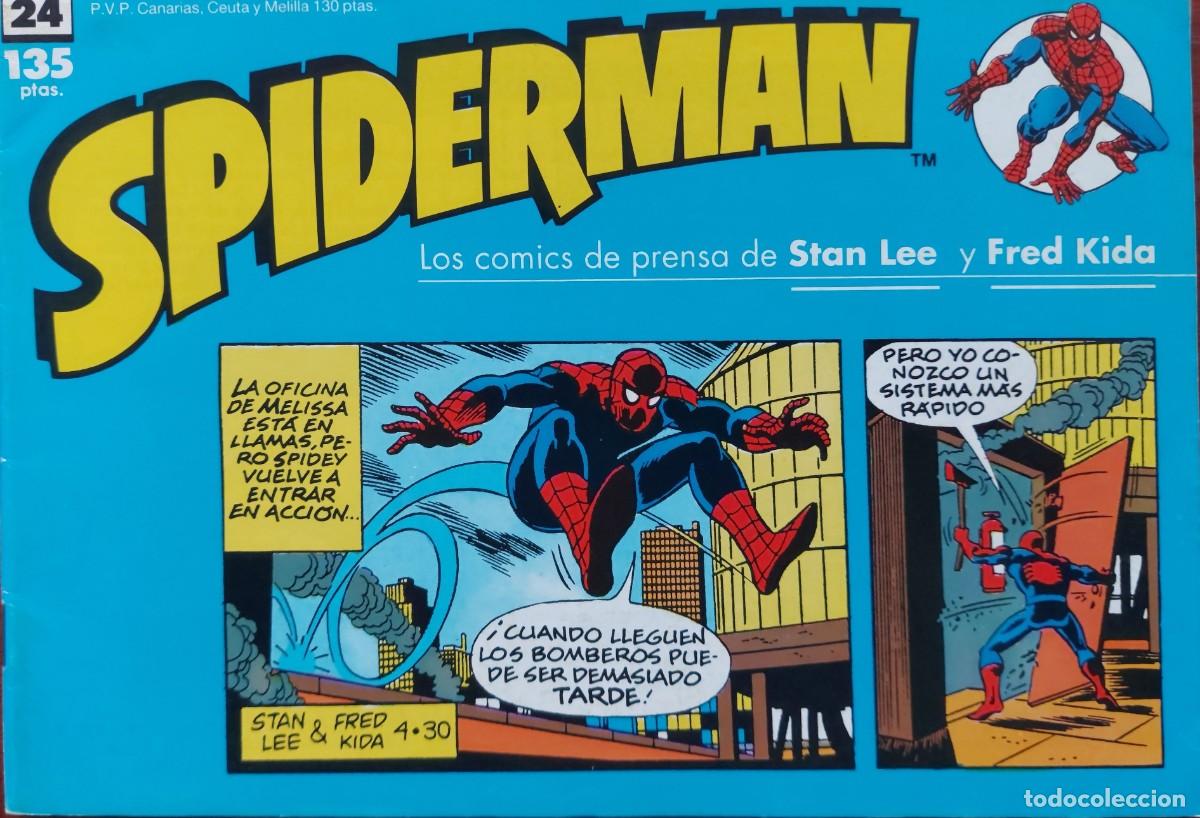 C&oacute;mics: Spiderman Tiras de Prensa N&ordm; 24 - C&oacute;mics Forum 1990 - Foto 1