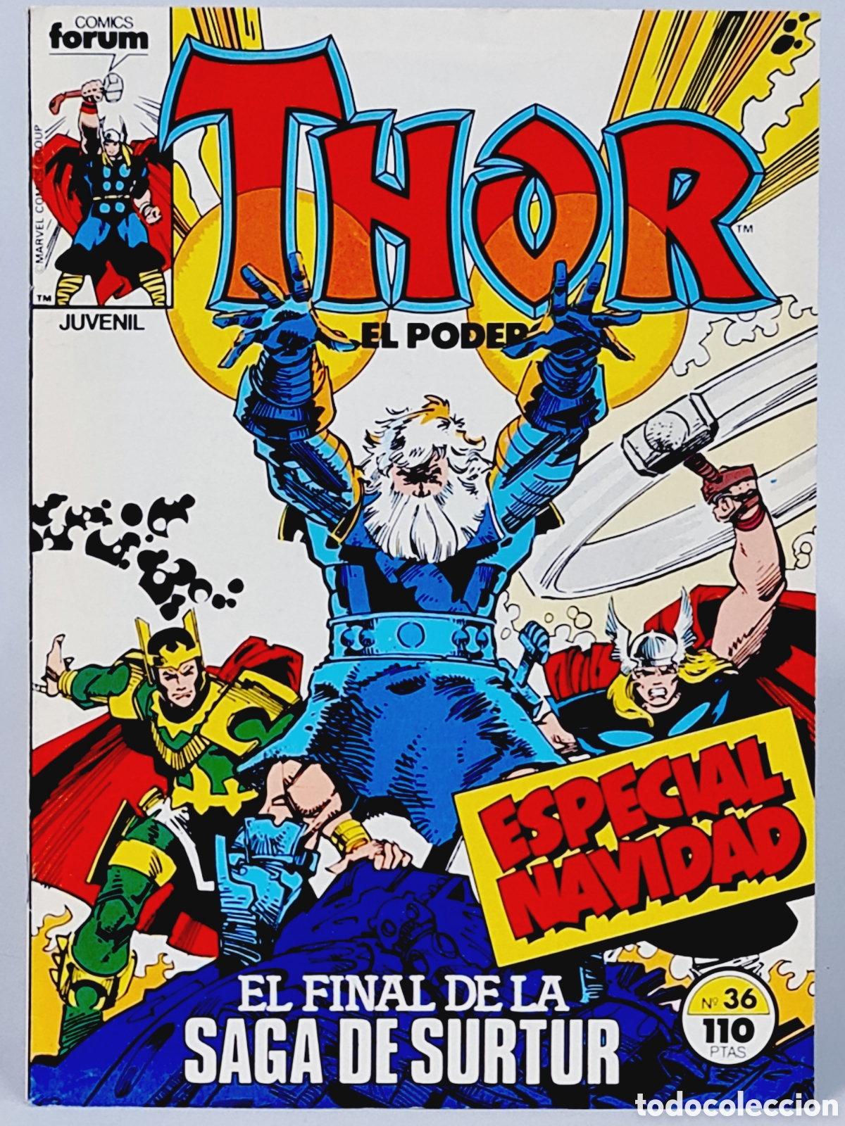 C&oacute;mics: C&Oacute;MIC CASI EXCELENTE THOR 36 FORUM MARVEL VOL1 VOLUMEN VOL.1 - Foto 1