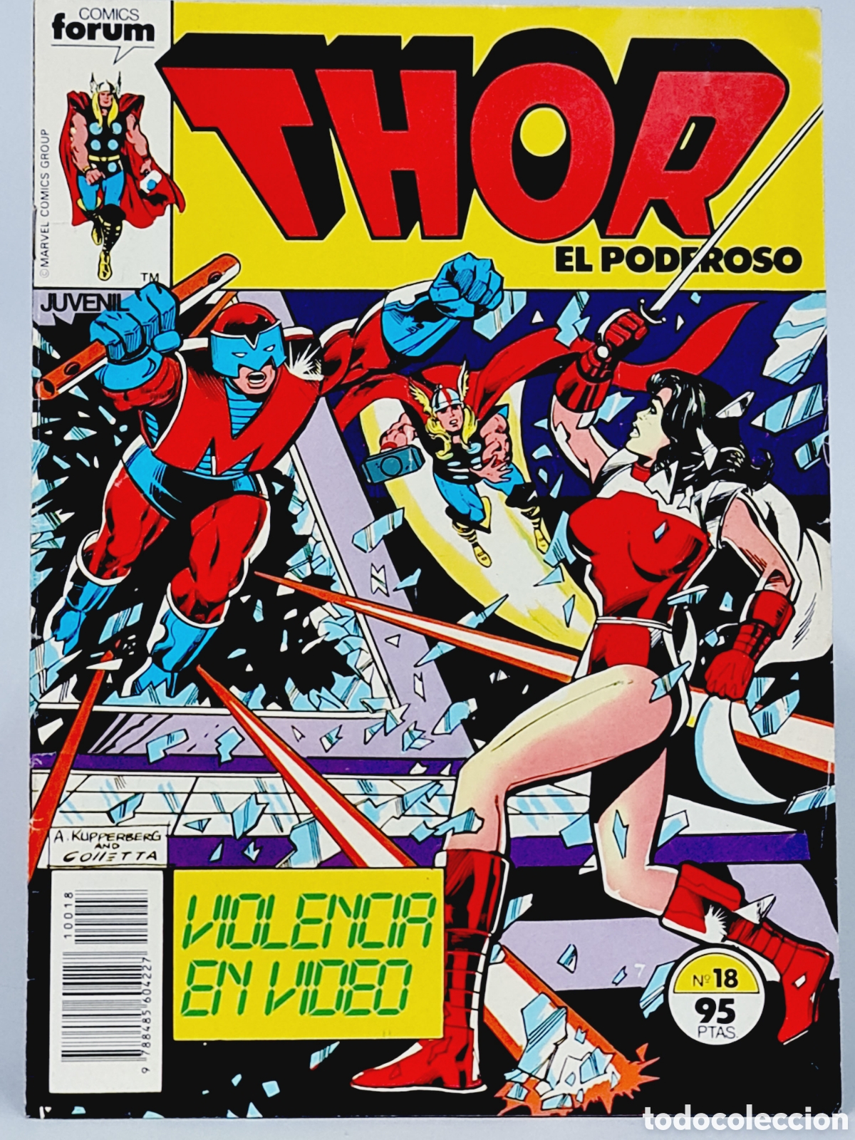 C&oacute;mics: C&Oacute;MIC CASI EXCELENTE THOR 18 FORUM MARVEL VOL1 VOLUMEN VOL.1 - Foto 1