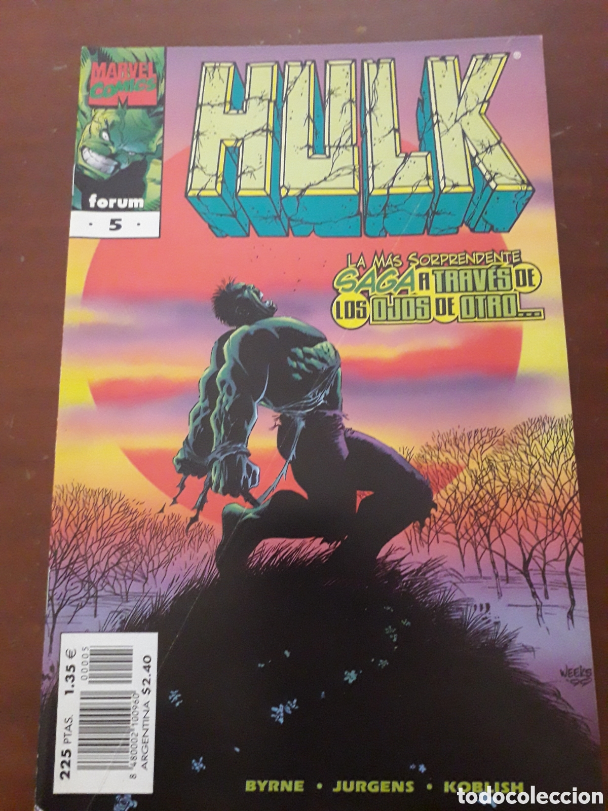 C&oacute;mics: HULK N&Uacute;MERO 5. BYRNE. ED F&Oacute;RUM - Foto 1