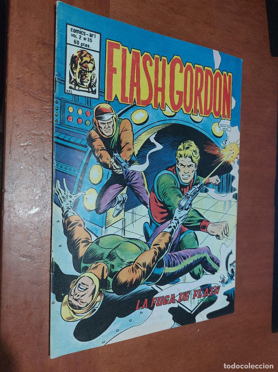 C&oacute;mics: FLASH GORDON. VOL. 2. N&ordm; 35. GRAPA. EDICIONES V&Eacute;RTICE. BUEN ESTADO - Foto 1