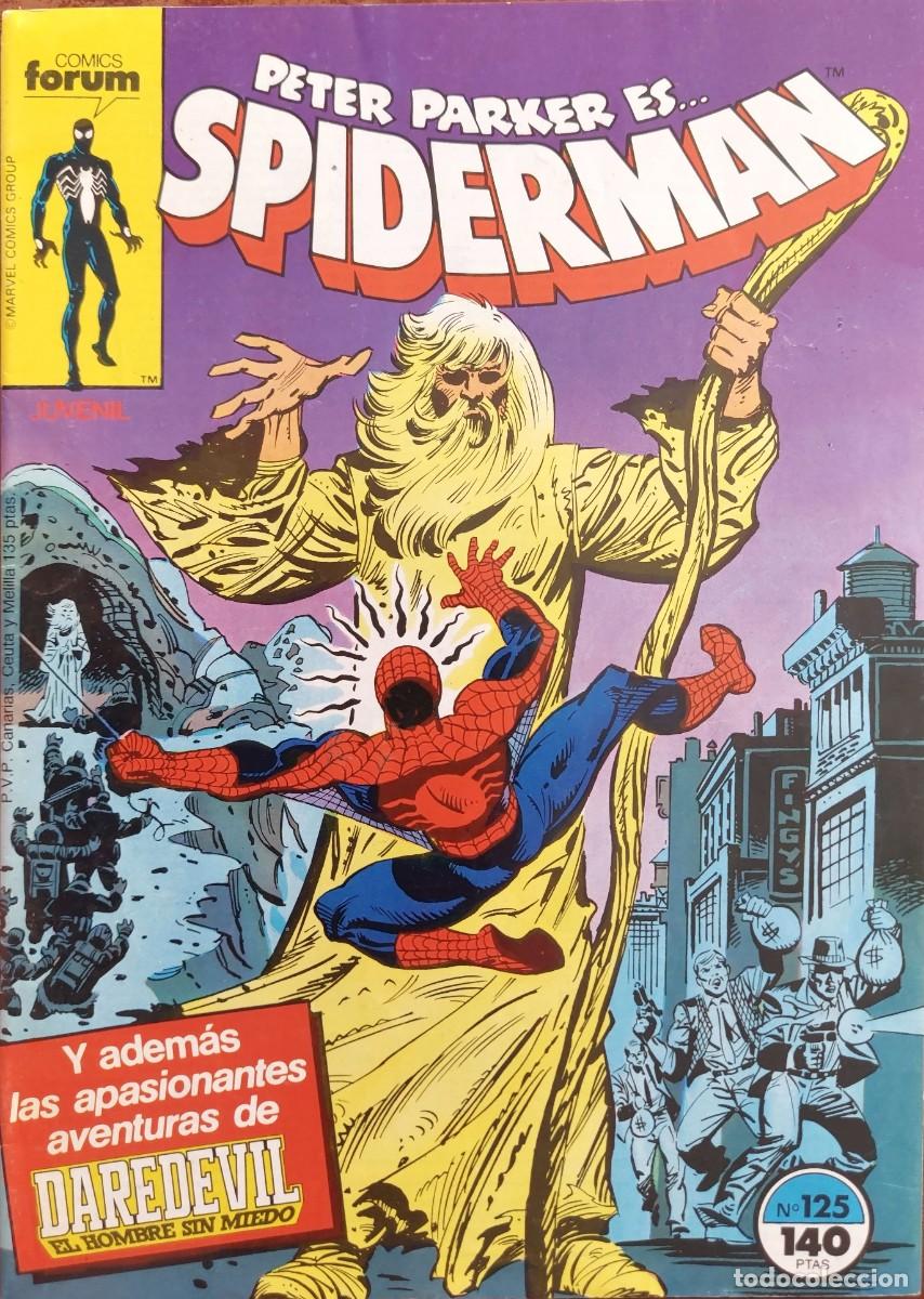 C&oacute;mics: Spiderman Vol. 1 n&ordm; 125 - &iexcl;Ermita&ntilde;o! - Comics Forum - 1987 - Foto 1