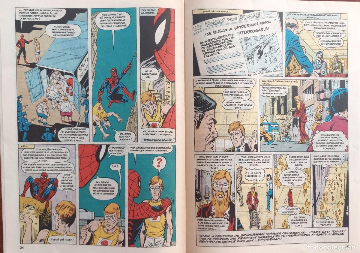 C&oacute;mics: Spiderman Vol. 1 n&ordm; 125 - &iexcl;Ermita&ntilde;o! - Comics Forum - 1987 - Foto 4