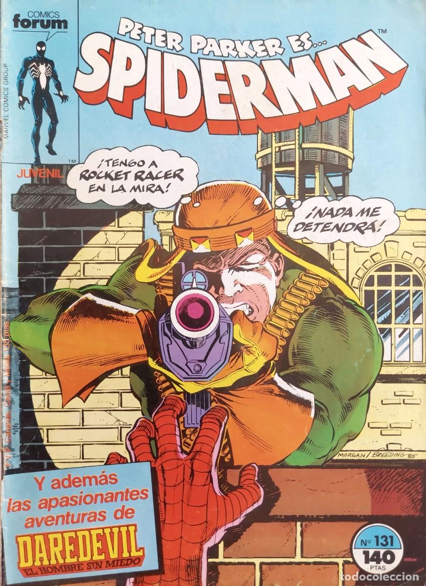 C&oacute;mics: Spiderman Vol. 1 n&ordm; 131 - La &uacute;ltima carrera - Comics Forum - 1987 - Foto 1